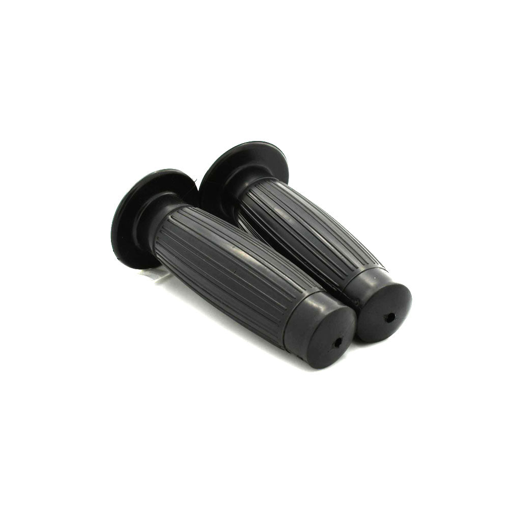 Pair 7/8"Beston GT Rubber Handle Bar Hand Grip Fit Triumph T100 Daytona T120 Bonneville