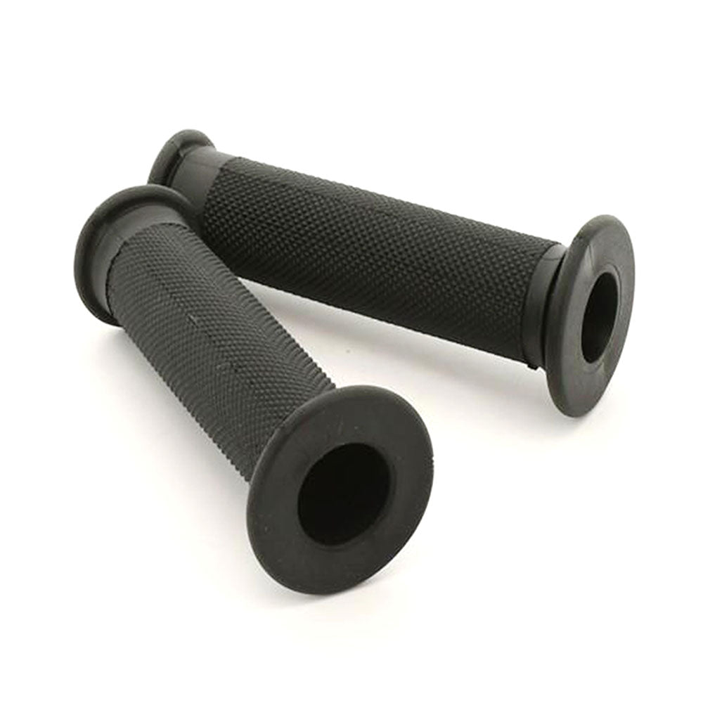 Pair 7/8'' 22mm Handlebar Grips Open End For Ducati 748 Monoposto Hypermotard Monster 1200 ST3S etc.