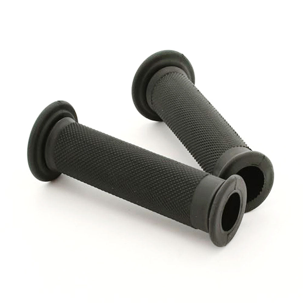 Pair 7/8'' 22mm Handlebar Grips Open End For Ducati 748 Monoposto Hypermotard Monster 1200 ST3S etc.