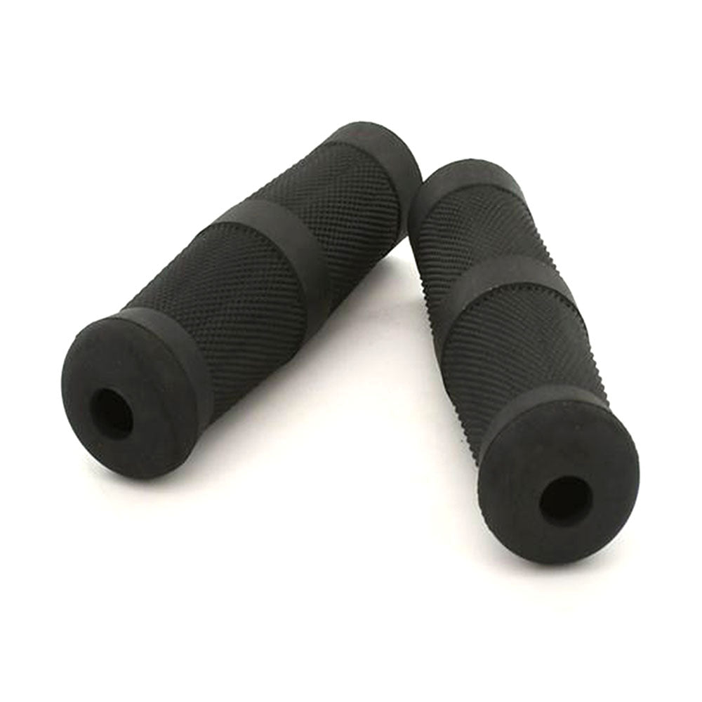 Pair Old School Handle Grips For Harley-Davidson CVO FXR2 FLHX Street Glide FXDF Dyna Fat Bob etc.