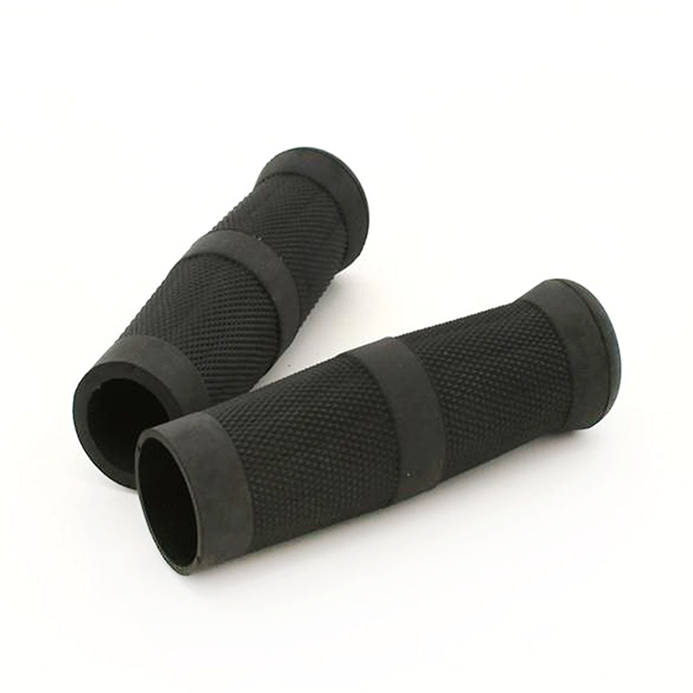 Pair Old School Handle Grips For Harley-Davidson CVO FXR2 FLHX Street Glide FXDF Dyna Fat Bob etc.
