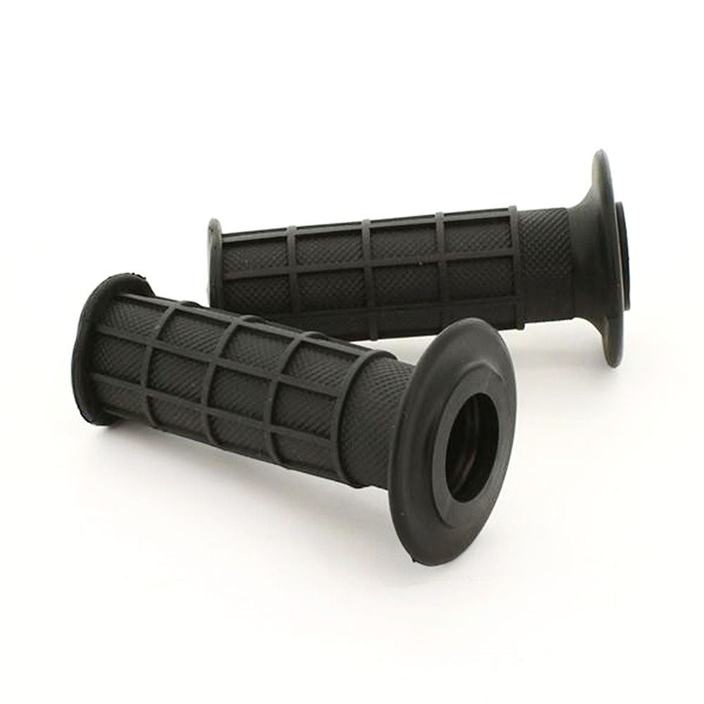 Pair Rubber Black Hand Grips For Honda CRF70F Z50R CR125R XL250R XR500R CRF450R etc.