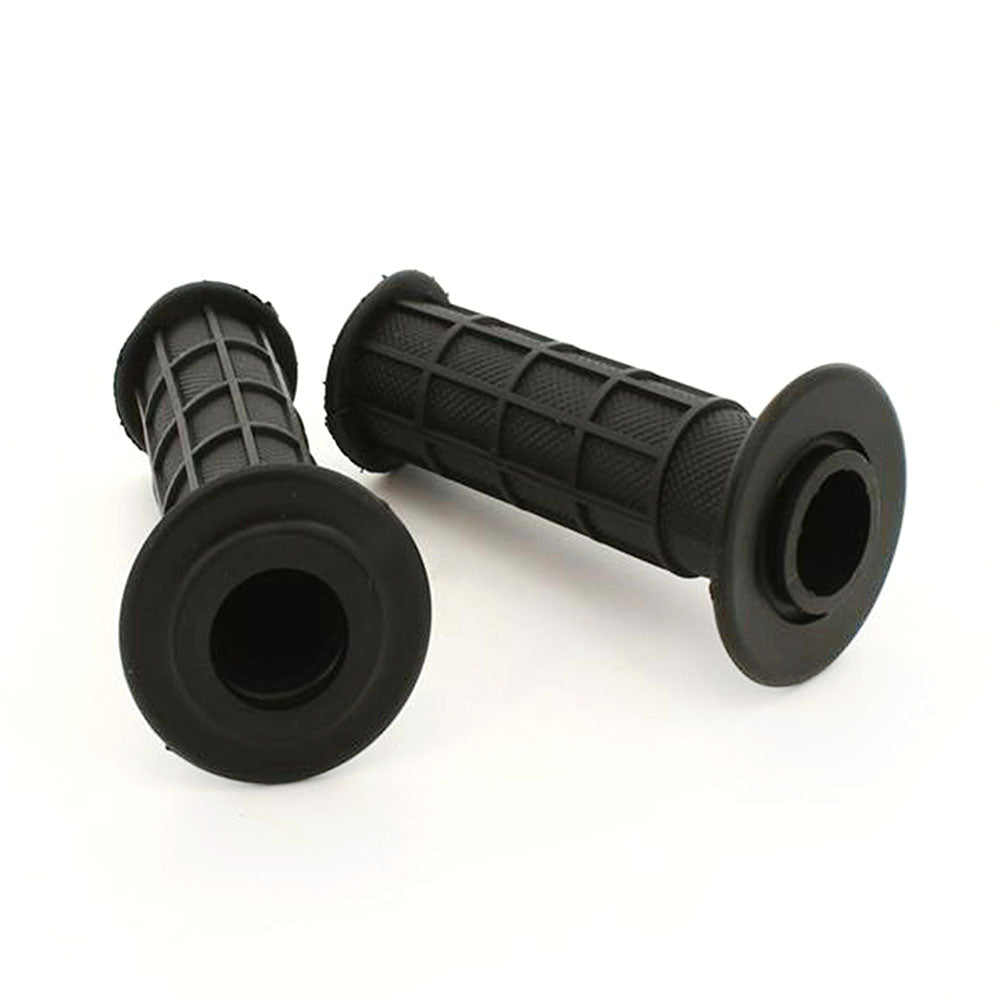 Pair Rubber Black Hand Grips For Honda CRF70F Z50R CR125R XL250R XR500R CRF450R etc.