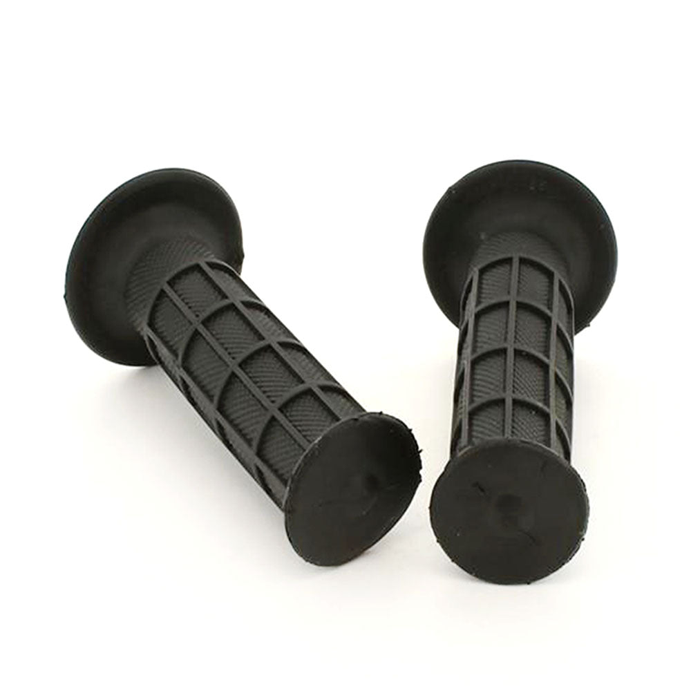 Pair Rubber Black Hand Grips For Honda CRF70F Z50R CR125R XL250R XR500R CRF450R etc.