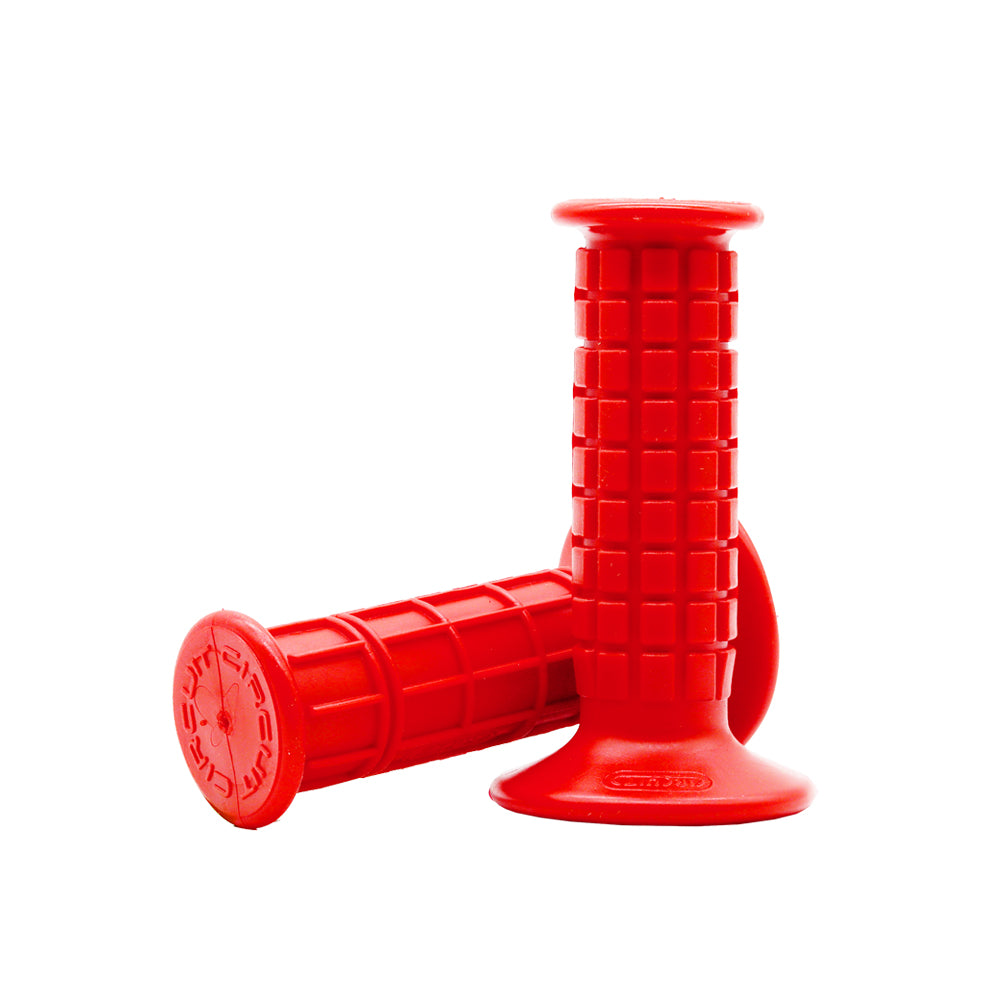 Pair Red Circuit I Hand Grips Breaker WearResistant Waterproof Motorcycle Bike