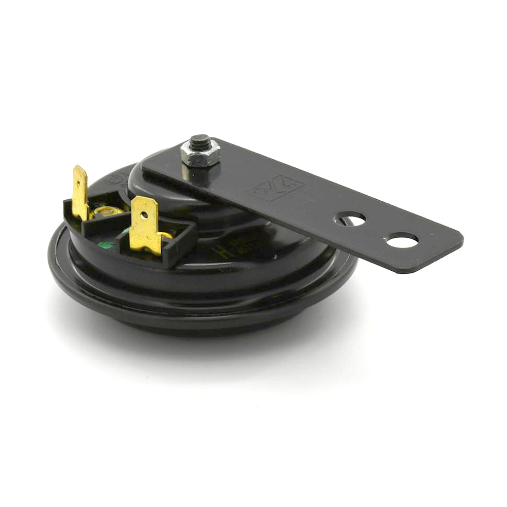 Universal Mini 12 Volt Niki Horn 72mm Black For Yamaha Honda Kawasaki Suzuki