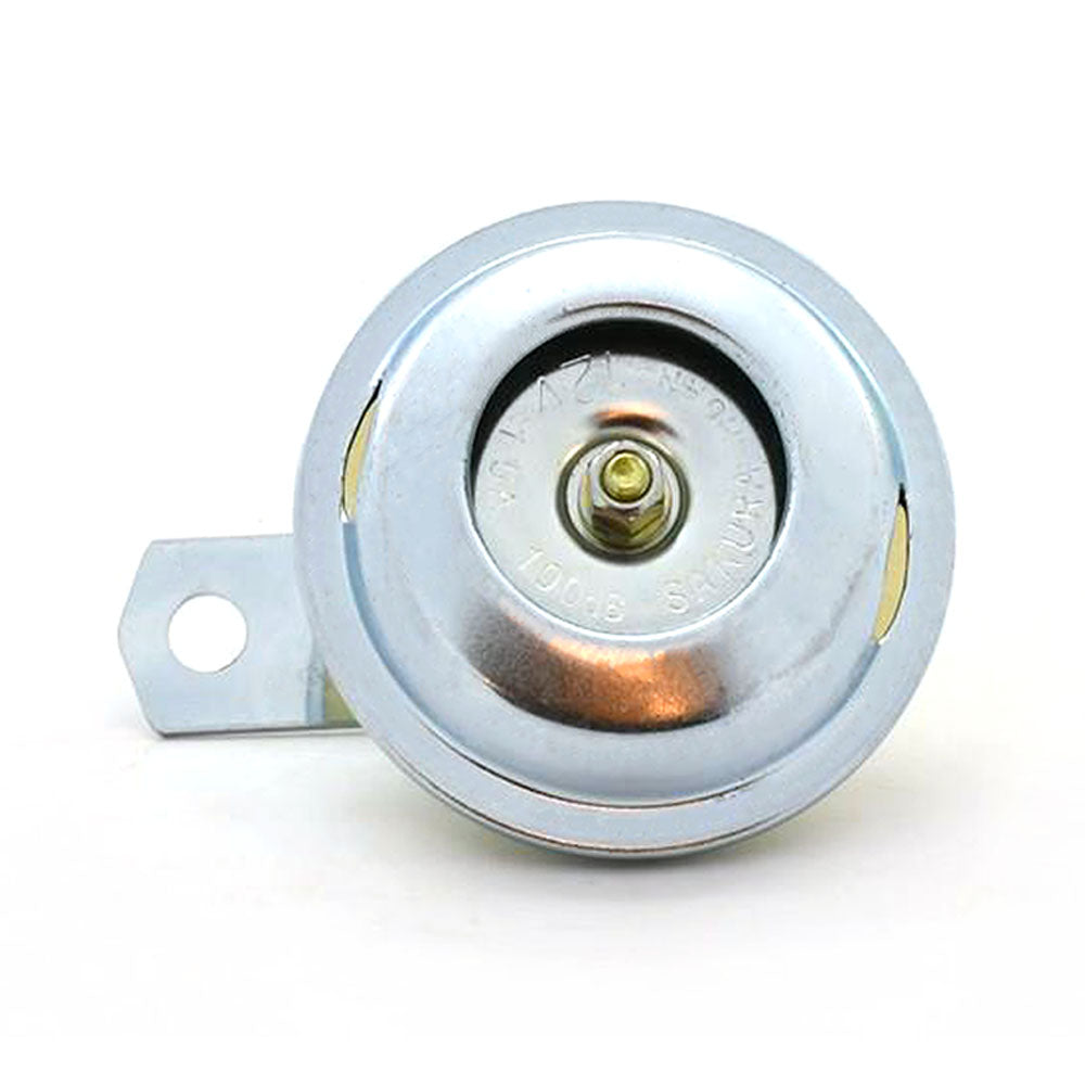 12 Volt 100DB 72mm Super Loud Universal Motorcycle Small Horn With Mounting Bkt