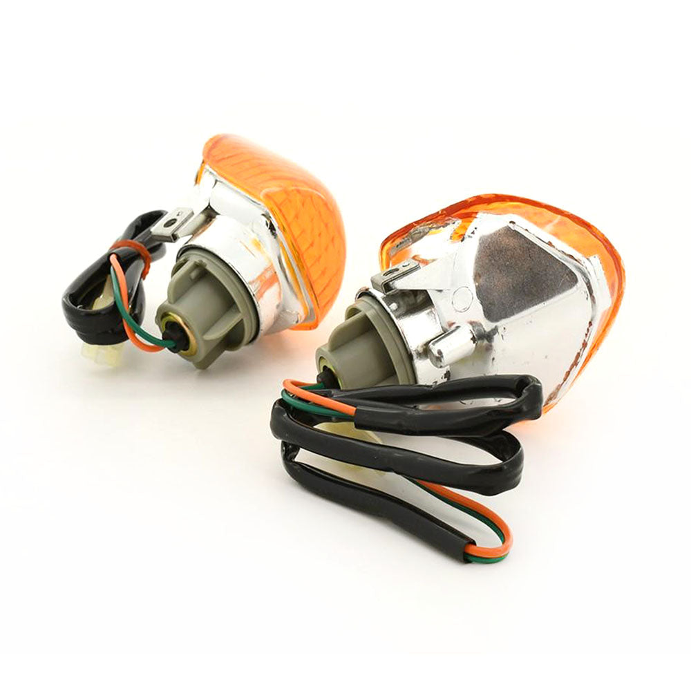 Pair Motorcycle Front Indicator Fit Honda CBR600F CBR600F2