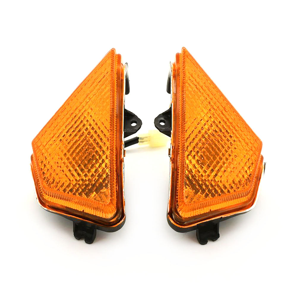 Pair Motorcycle Front Indicator For Kawasaki GTR1000 Shaft Drive GTR1000 ZG1000 etc.