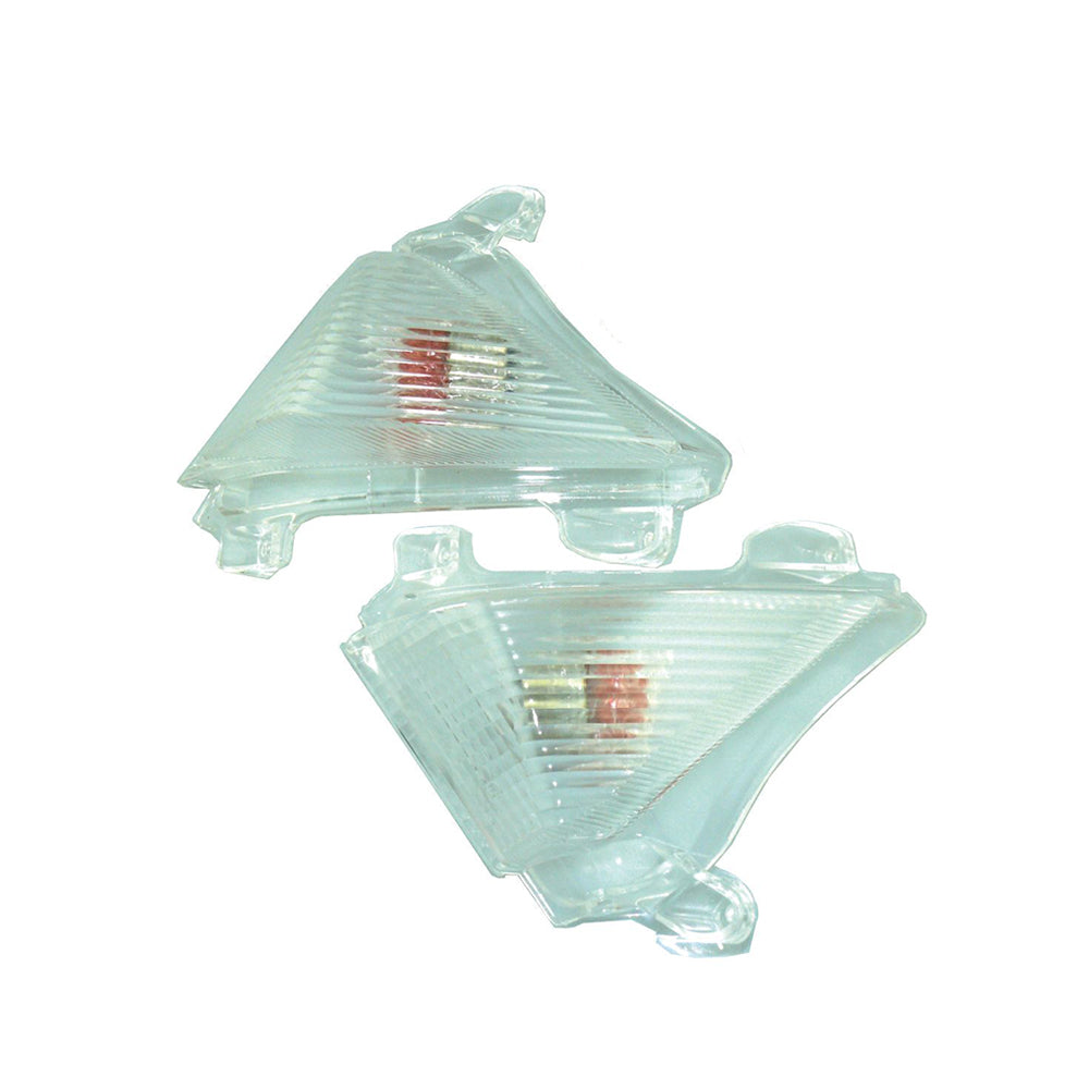 Front + Rear Motorcycle Clear Lens Kit For KAWASAKI ZX10R ZX1000 2004 2005