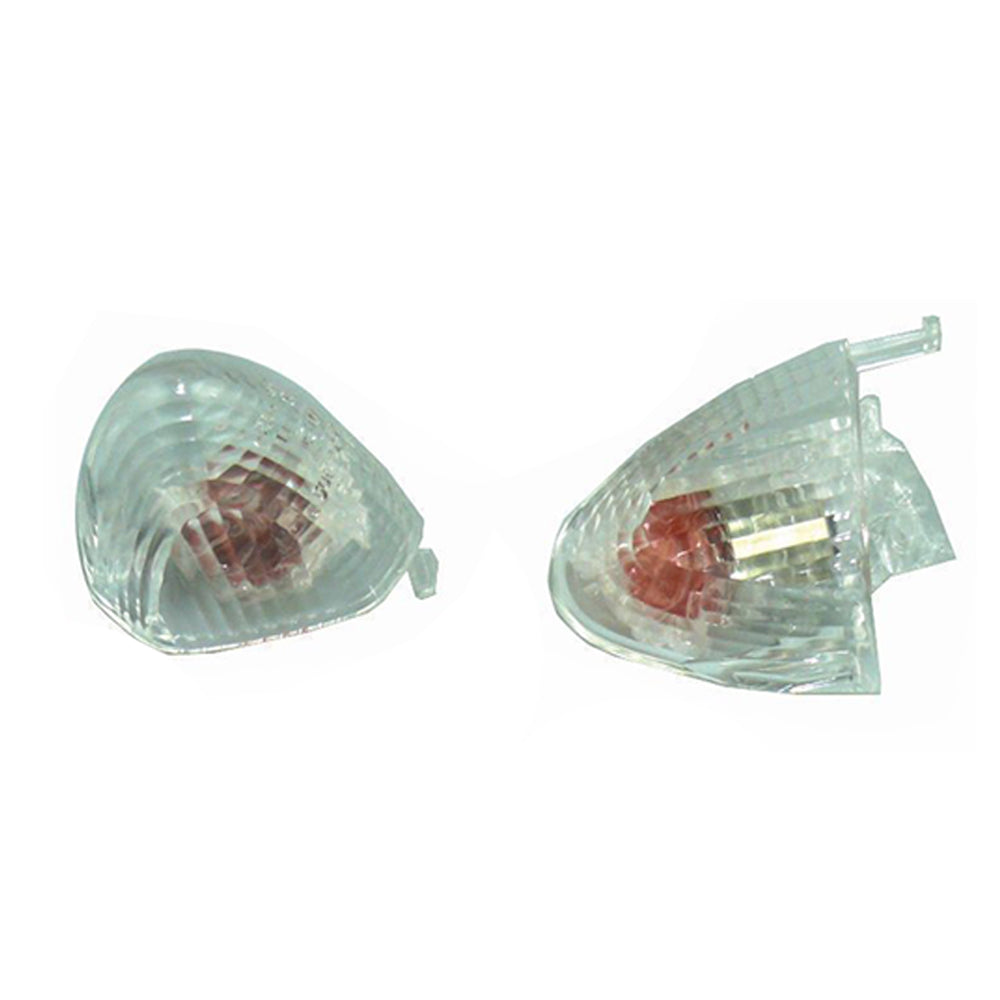 Front + Rear Motorcycle Clear Lens Kit For KAWASAKI ZX10R ZX1000 2004 2005
