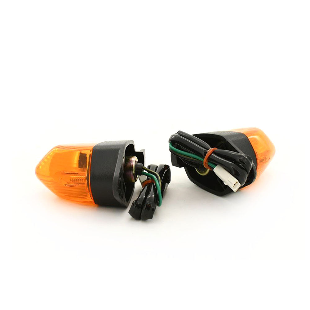 Pair Motorcycle Rear Indicator For Kawasaki ZX6R ZX600 ZX6R ZX636 ZX10R ZX1000 etc.