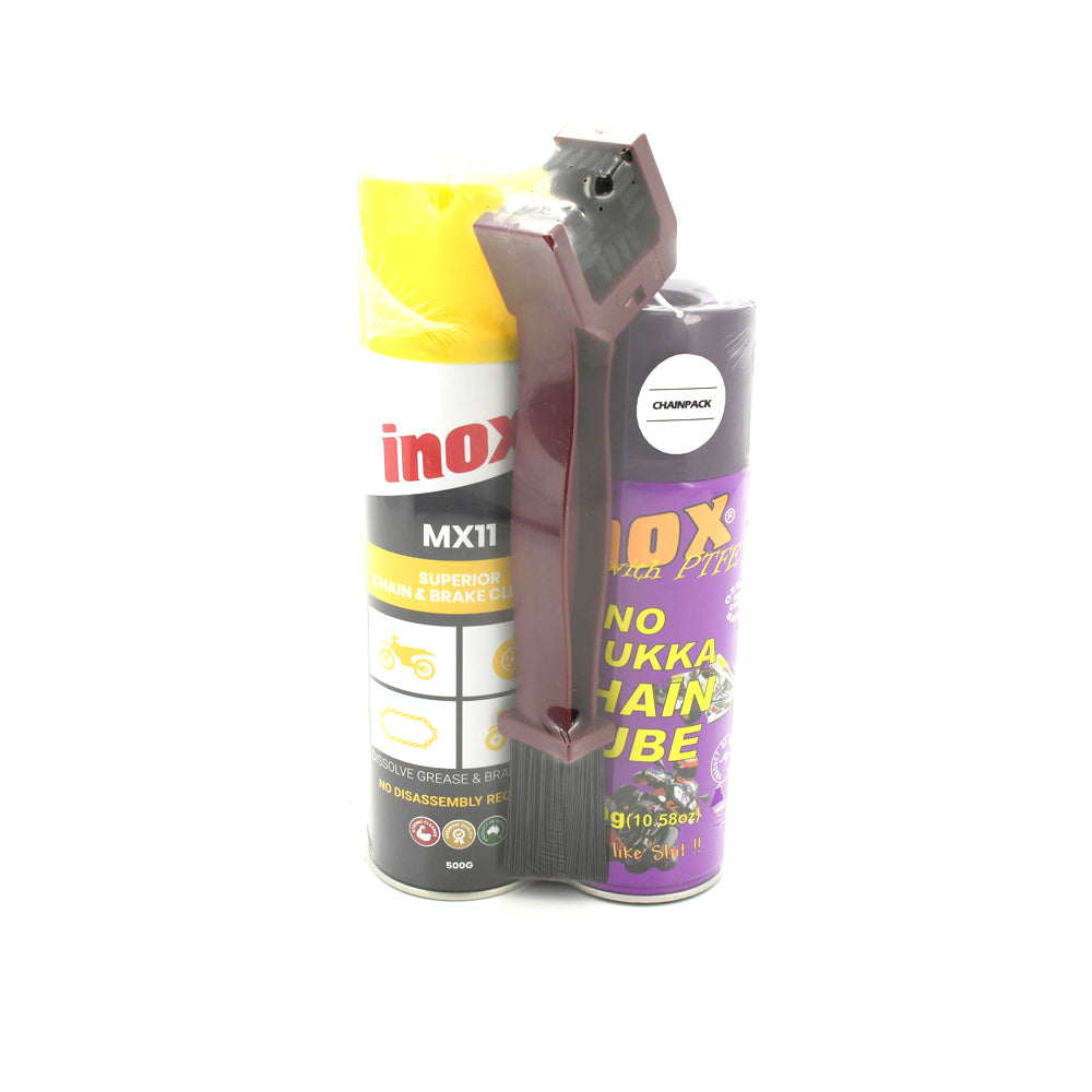 Motorcycle Service Kit 500g Chain Cleaner Aerosol Can + Chain Lube Aerosol 300g