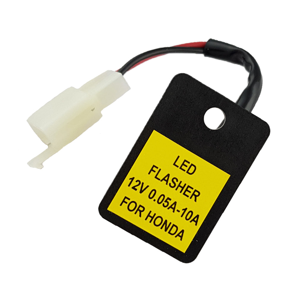 12V 0.05-10A Led Flasher Relay Plug 2 Pin Fit Honda CBR600F2 CBR929RR 1300S CBR600RR