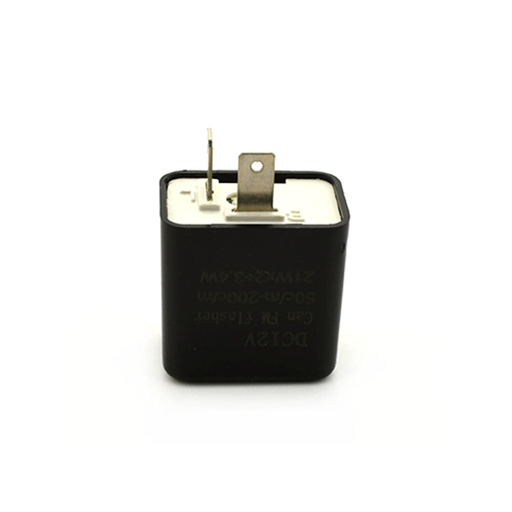 2Pin 12V Variable LED Flasher Relay Turn Signal Indicator For Honda Kawasaki