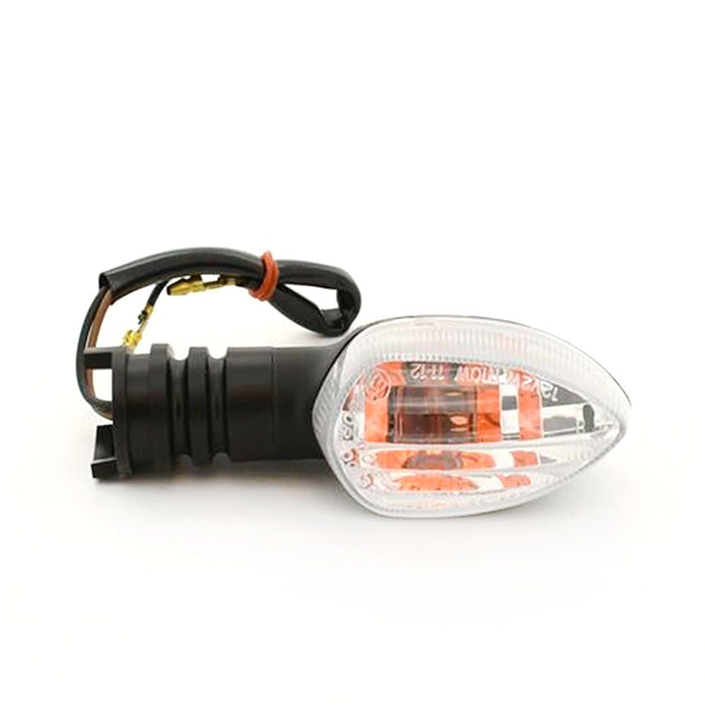 Front Right Or Rear Left Indicator Clear lens Fit Yamaha MT07 YZF-R3A MT03 YZFR3 YZF-R15 etc.