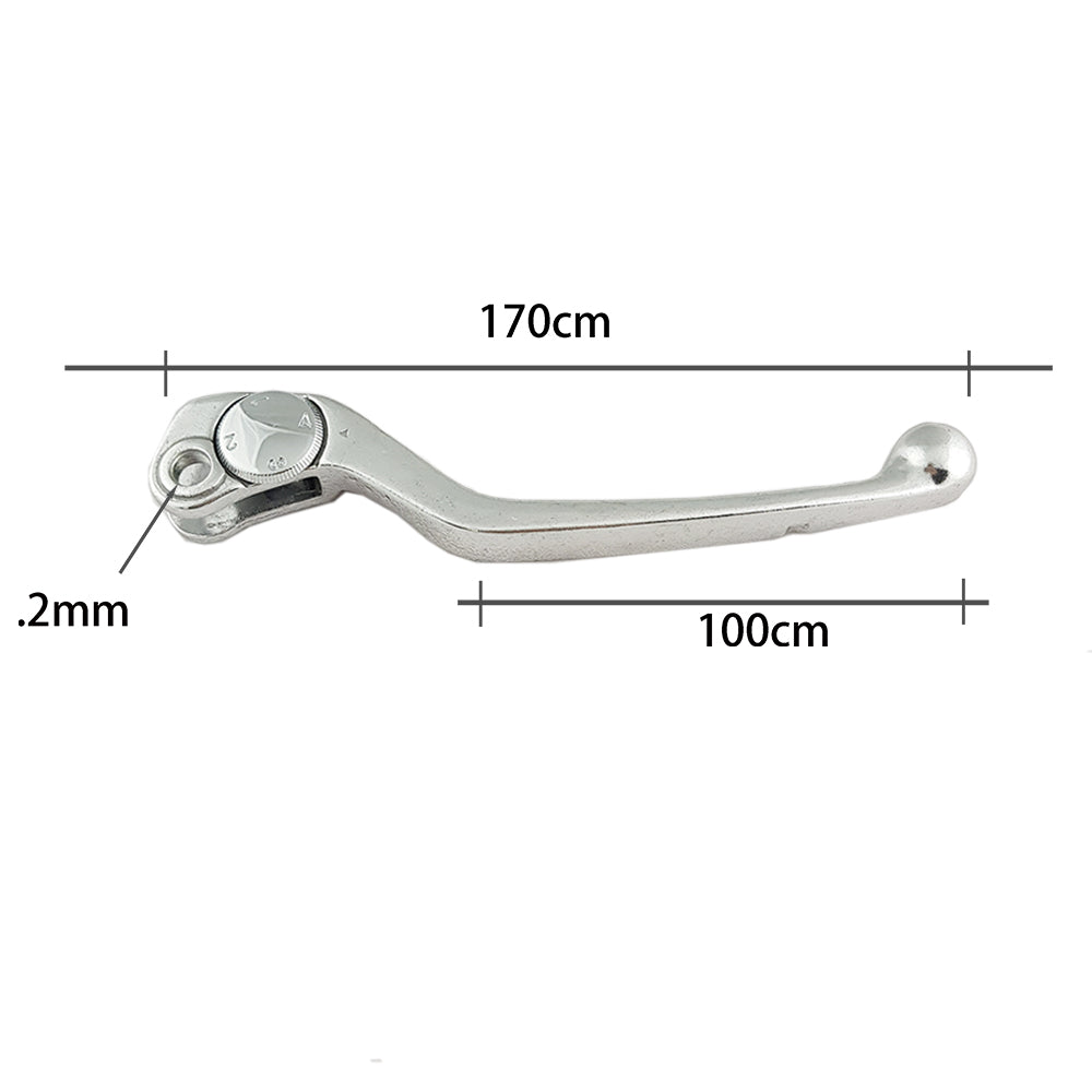 Motorcycle Silvery Right Hand Brake Lever Fit Ducati GT1000 KTM SMR511 Husqvarna SM450R