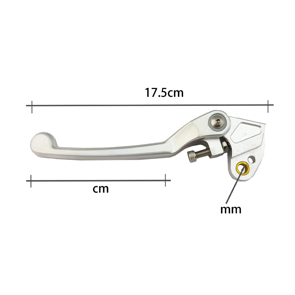 CNC Milled Left Hand Front Clutch Lever For Kawasaki KX60 KX65 KX125 KX250 Suzuki RM65 RM100