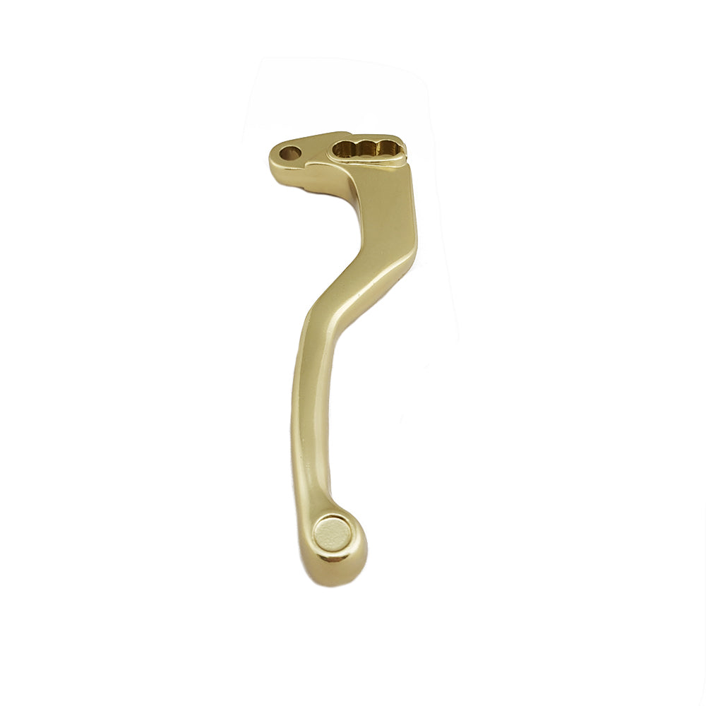 Motorcycle Left Hand Front Clutch Lever Raptop Lever Blade Gold Fit For Off Road