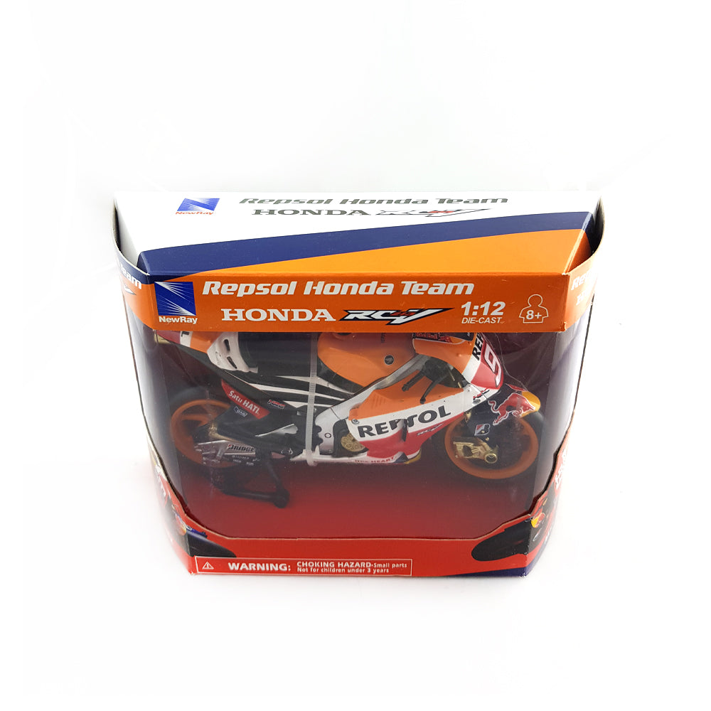 NewRay Licensed 1:12 Scale Motorcycle Repsol Honda Marquez NO.93 2015 Motorbike Diecast Model