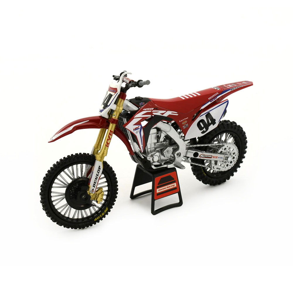 NewRay Licensed 1:12 Scale Ken Roczen HRC Honda Racing 2017 Motorcycle