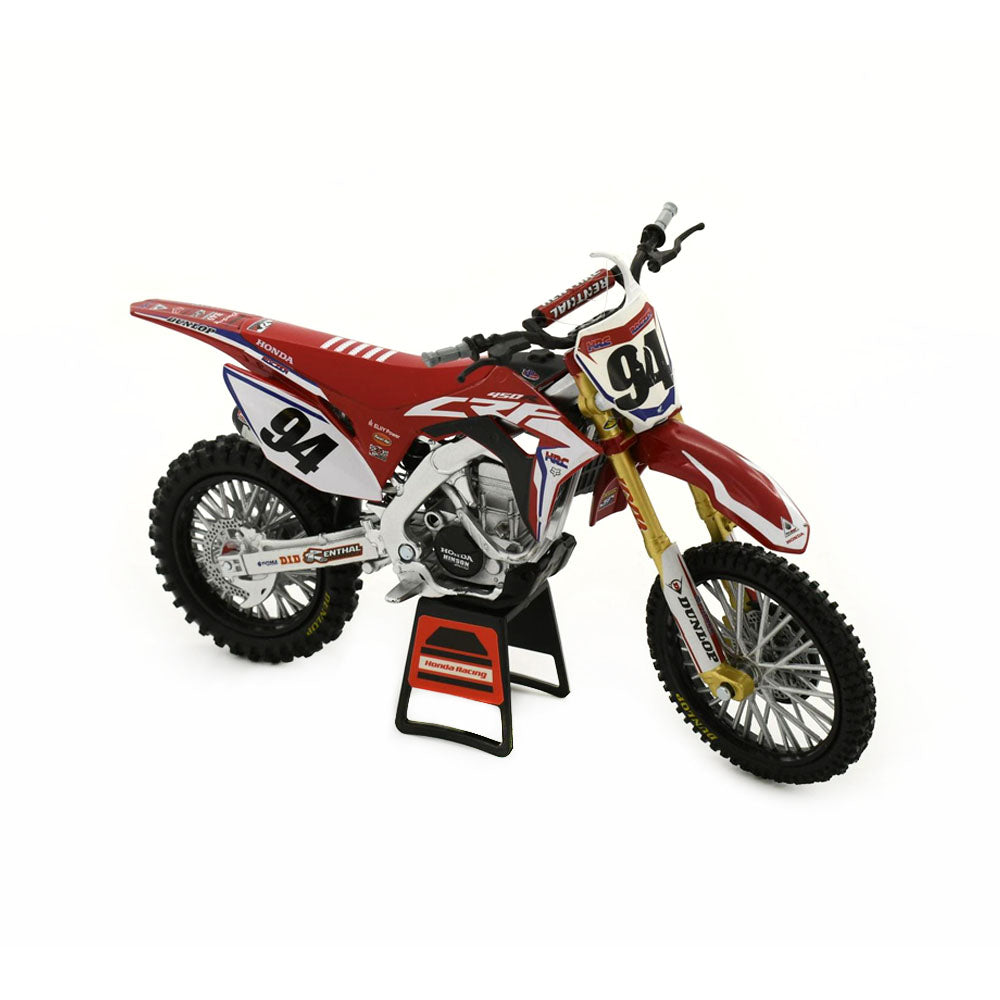NewRay Licensed 1:12 Scale Ken Roczen HRC Honda Racing 2017 Motorcycle