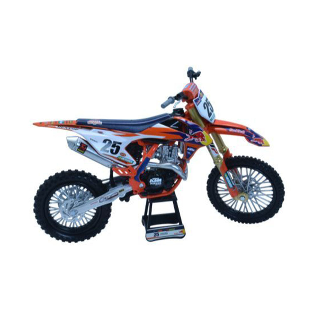 NewRay Licensed 1:6 Scale Marvin Musquin Ktm Racing 2017 Model Dirtbike Toy