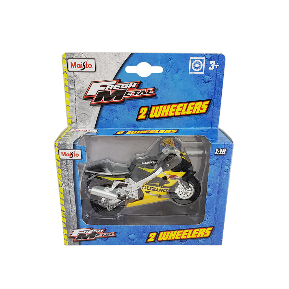 Maisto Licensed 1:18 Scale Suzuki GSX-R 600 Motorbike Diecast Model