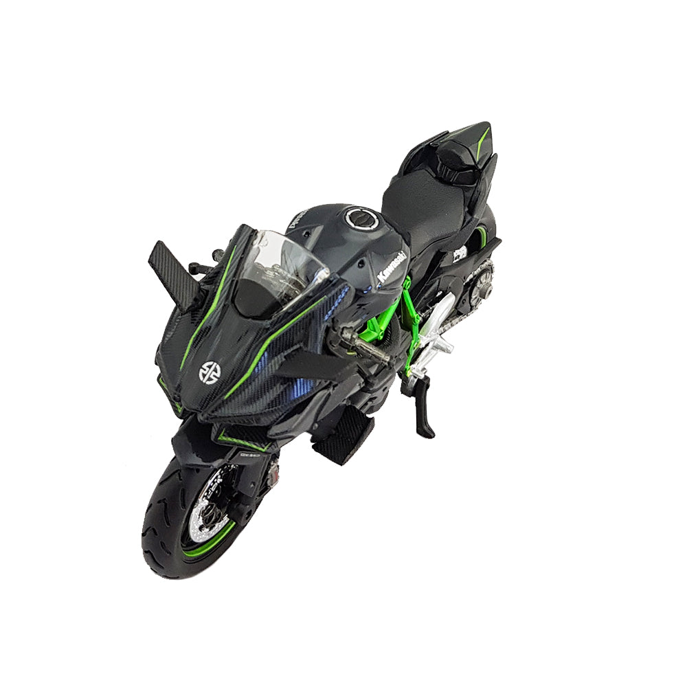 Maisto Licensed 1:18 Scale Kawasaki Ninja HR 2 Motorbike Diecast Model