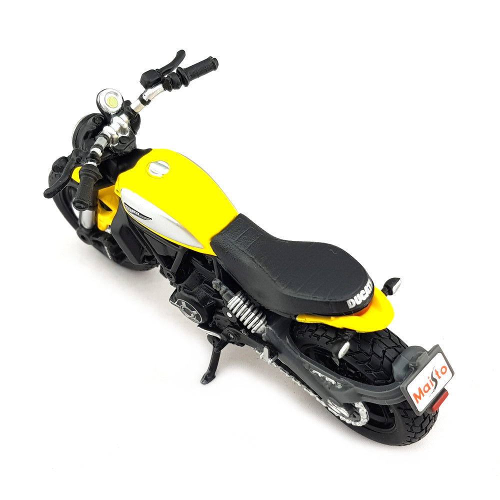 Maisto Licensed 1:18 Scale Ducati Scrambler Motorbike Diecast Model