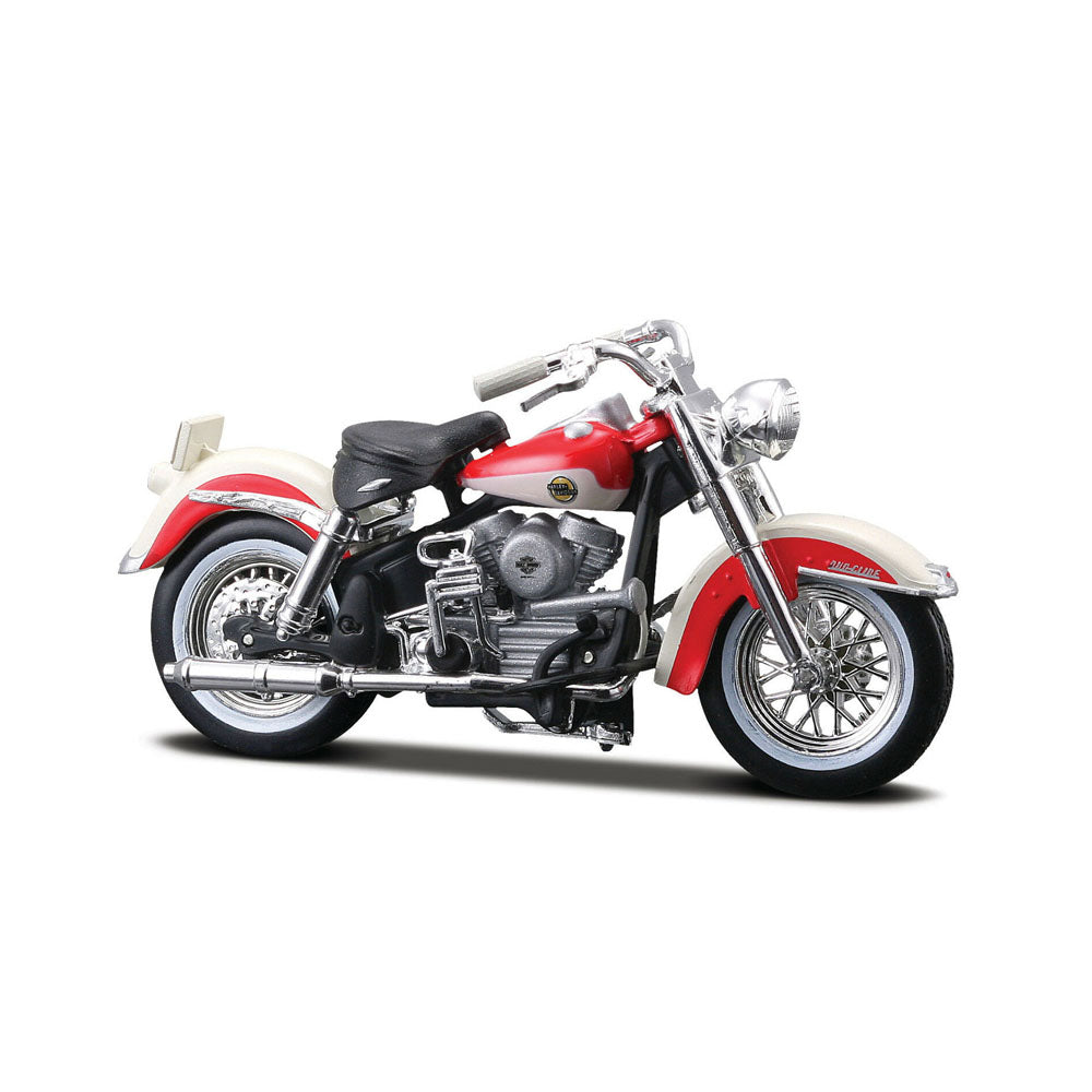 Maisto Licensed 1:24 Scale Harley Davidson 1958 Flh Duo Glied Model Motorcycle