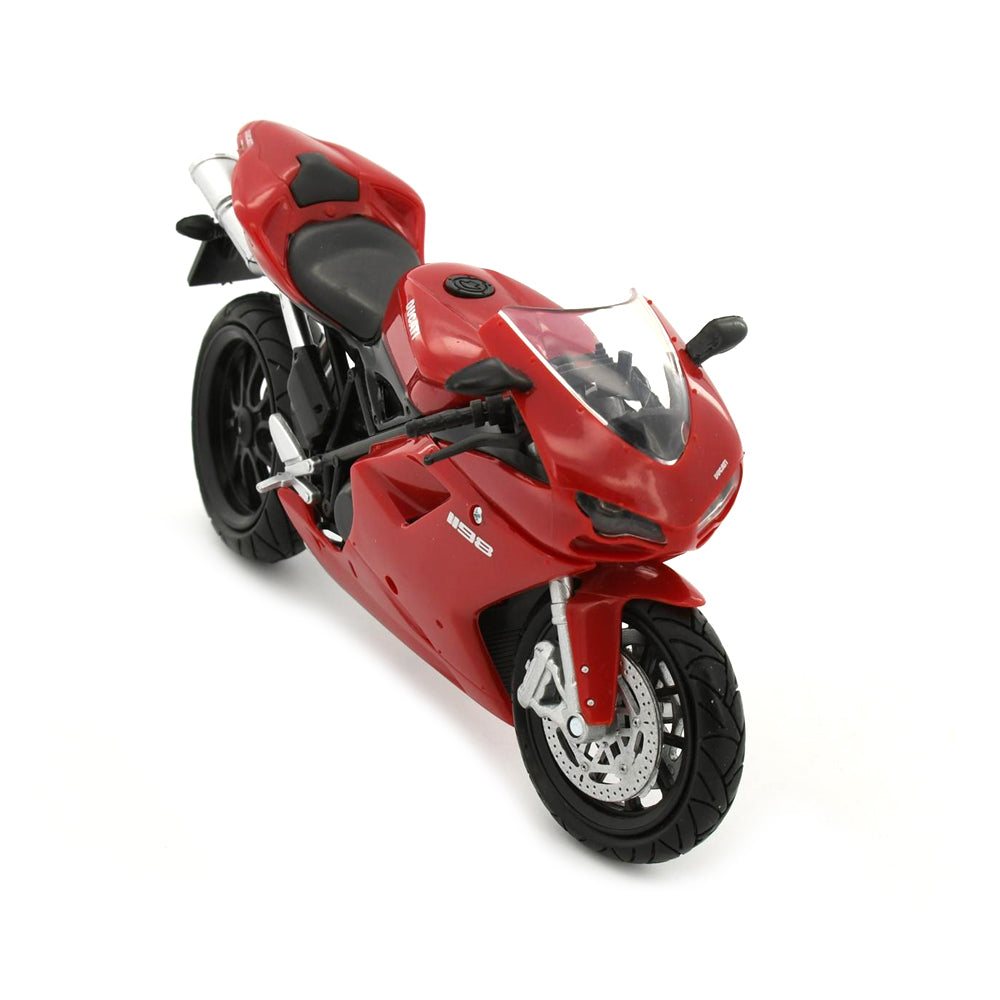 NewRay Licensed 1:12 Scale Ducati 1198 Red Model Motorcycle