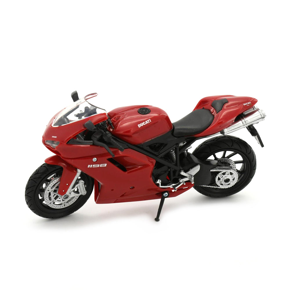 NewRay Licensed 1:12 Scale Ducati 1198 Red Model Motorcycle