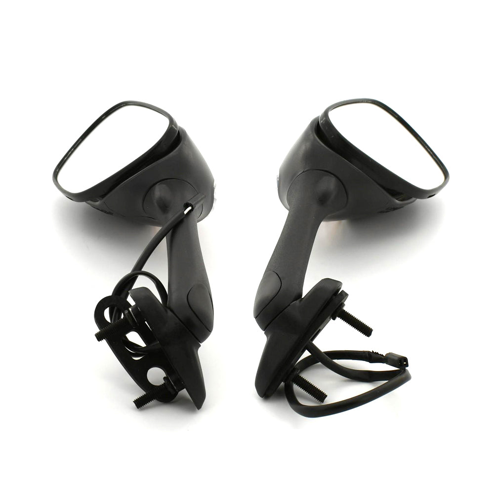 Rear View Mirror With Signal Light L+R Hand Fit Suzuki GSX-R750K GSX-R600 GSX-R750 GSX-R1000