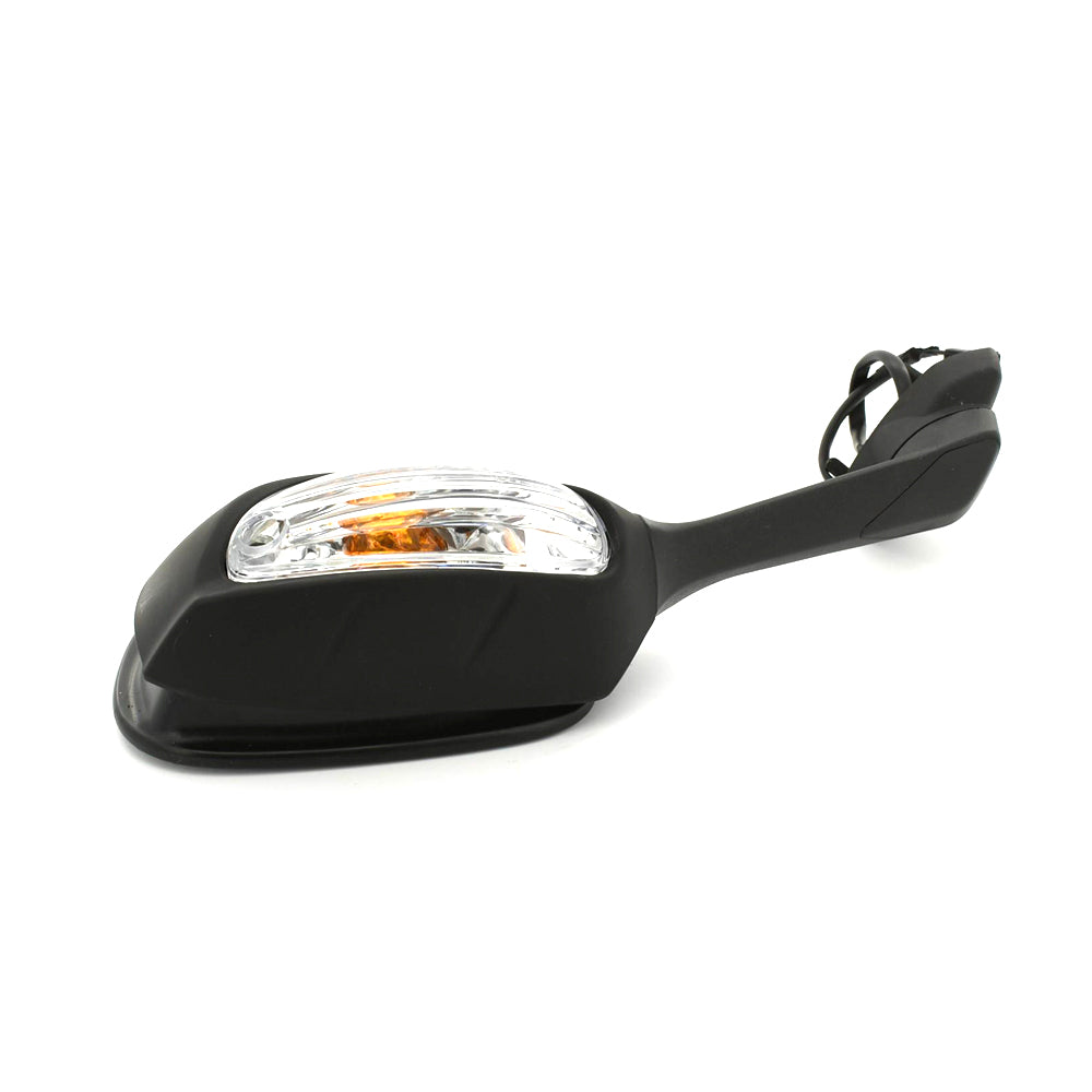 Rear View Mirror With Signal Light Left Hand Fit Suzuki GSX-R1000 GSX-R1000L GSX-R1000ZL3 GSX-R600 GSX-R750