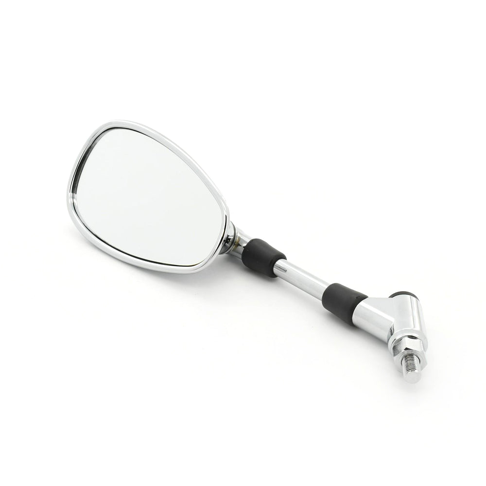 Silver Motorcycle Rear View Mirror Left Hand Fit Suzuki Gladius SFV650B King GSX1300BK