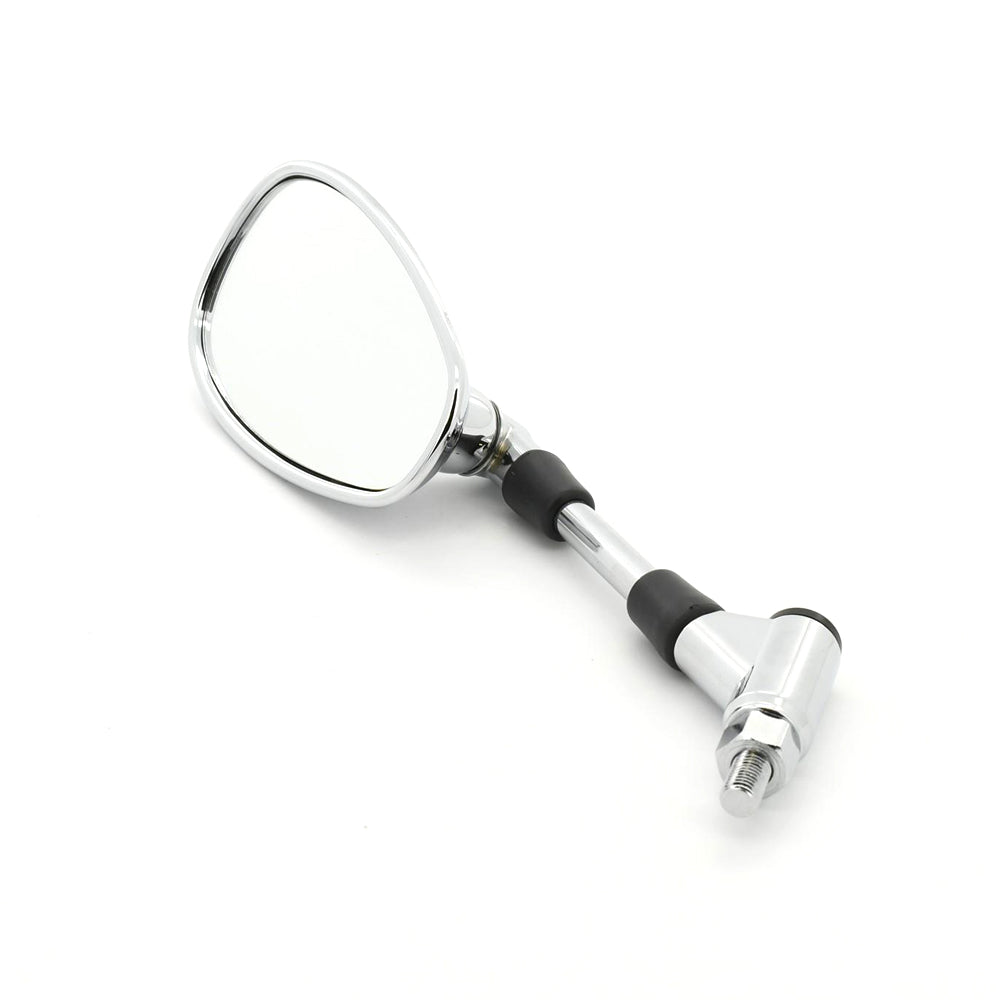 Silver Motorcycle Rear View Mirror Left Hand Fit Suzuki Gladius SFV650B King GSX1300BK