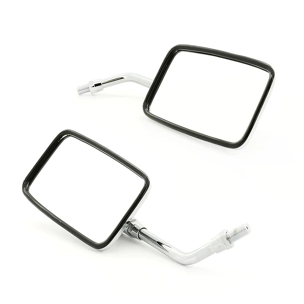Motorcycle Left + Right Hand Rearview Mirror Fit Yamaha Fazer FZX700S XJ650 XJ650G XS400 XS400H XS1100SH etc.