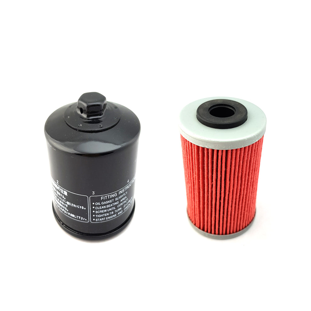 Motorcycle 1st+2nd Oil Filter Kit For KTM 400EGS 620Duke 625SMC 640Duke 640LC4 625SXC 2005