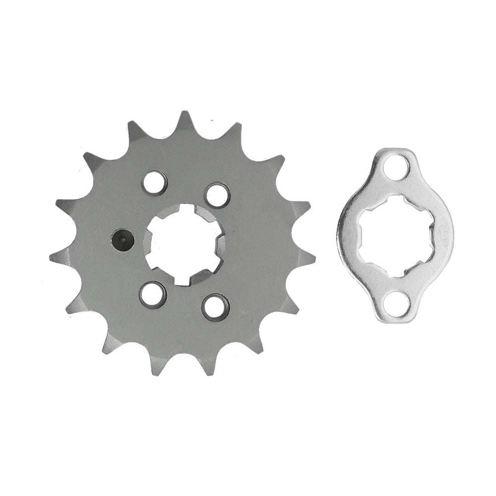 Motorcycle 15 Tooth Front Sprocket For Honda CT110 CT110X Postie Bike 1979-2010