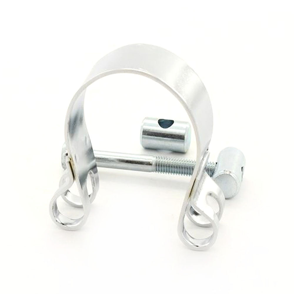 Motorcycle Universal 42mm-46mm Removable Stainless Steel Muffler Clamp