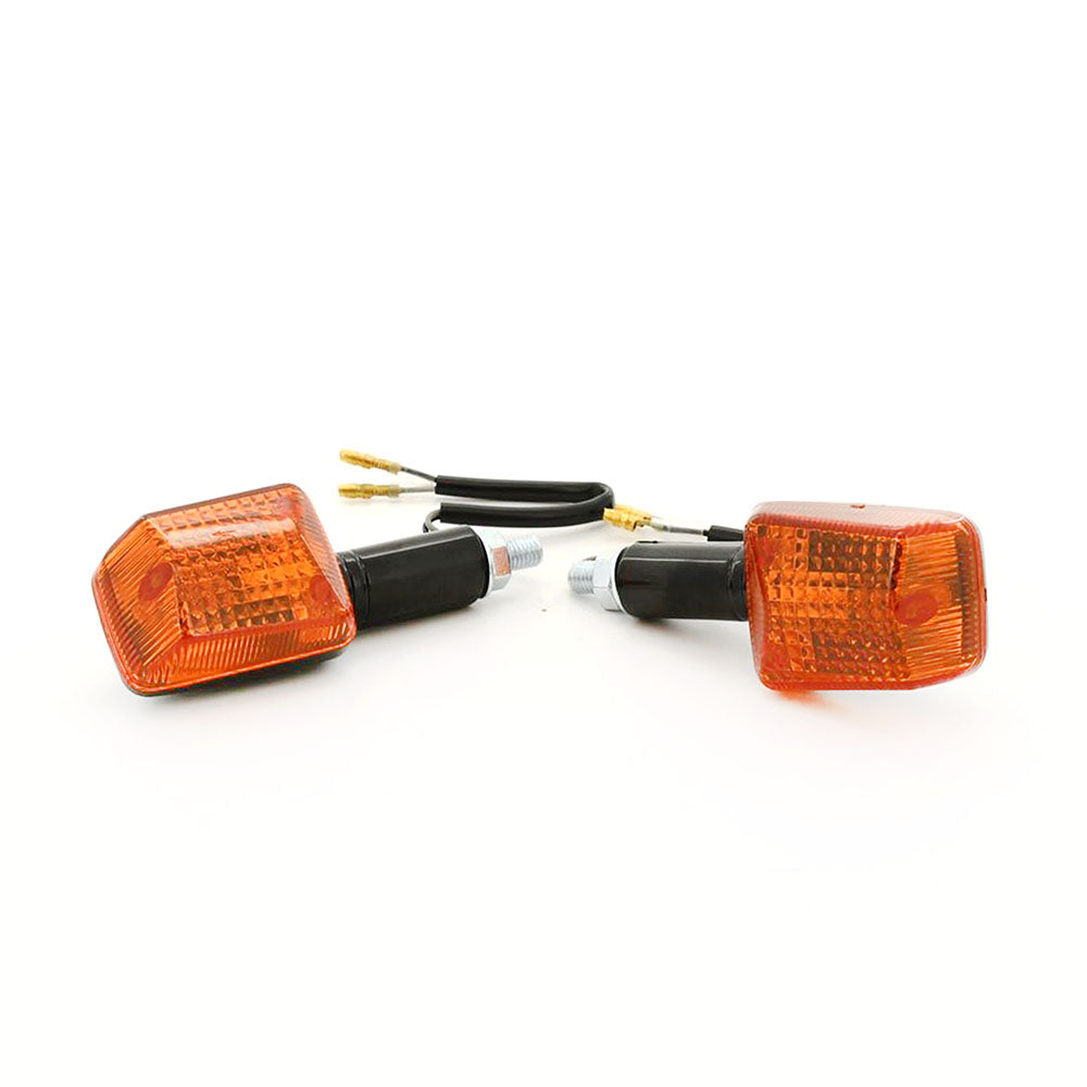 Pair Indicators Fit Honda Yamaha Suzuki Kawasaki Husky TM Beta KTM Blinkers etc.