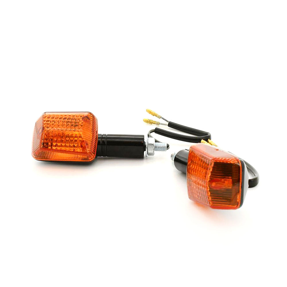 Pair Indicators Fit Honda Yamaha Suzuki Kawasaki Husky TM Beta KTM Blinkers etc.