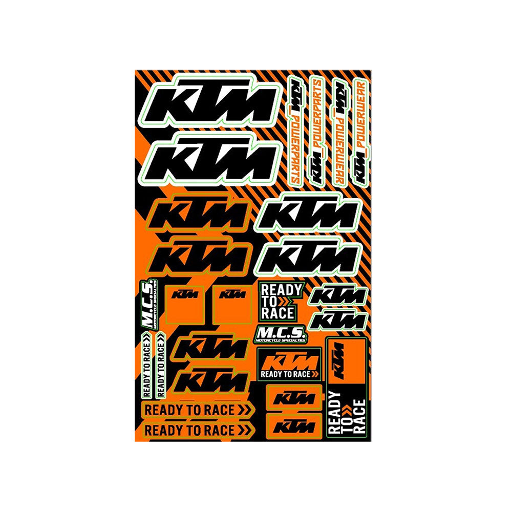 Graphics Decals Sticker Kit Assorted Logo Sitcker For KTM Dirt Bike Motocross