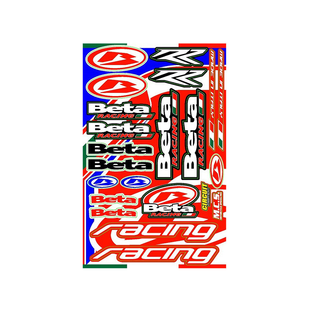 Motorcycle Sticker Kit Fit Beta RR 4T 350 Beta EVO 2T 125 Beta EVO 80 JR80 Beta 150 Eikon Beta X-Trainer etc.