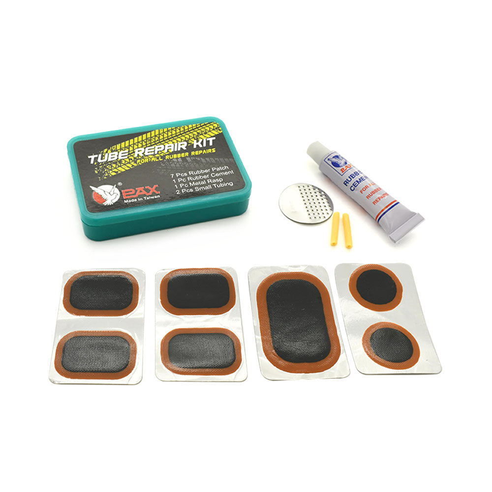 Cycling Rubber Tyre Tire Tube Cold Patch Kit Puncture Repair Kit Fix Tool