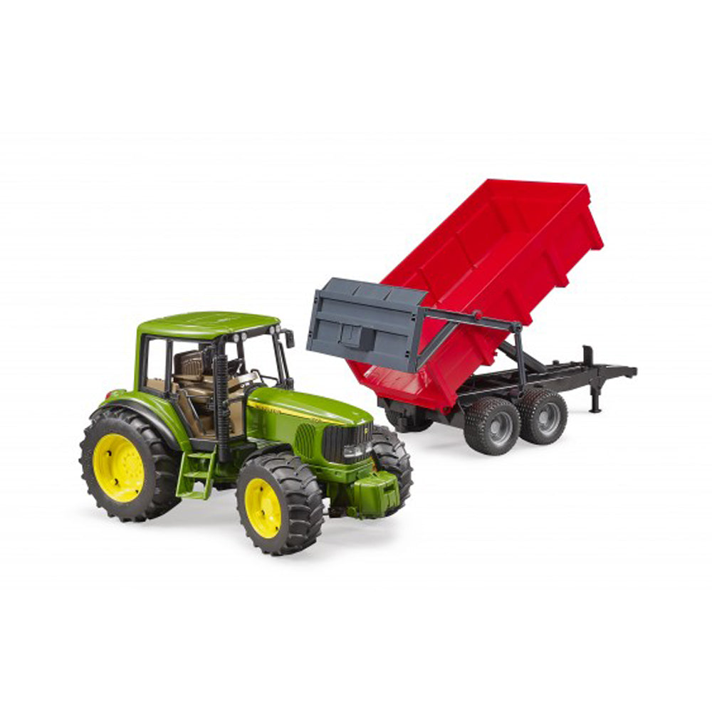 Bruder Licensed 1:16 Scale John Deere 6920 With Tipping Trailer