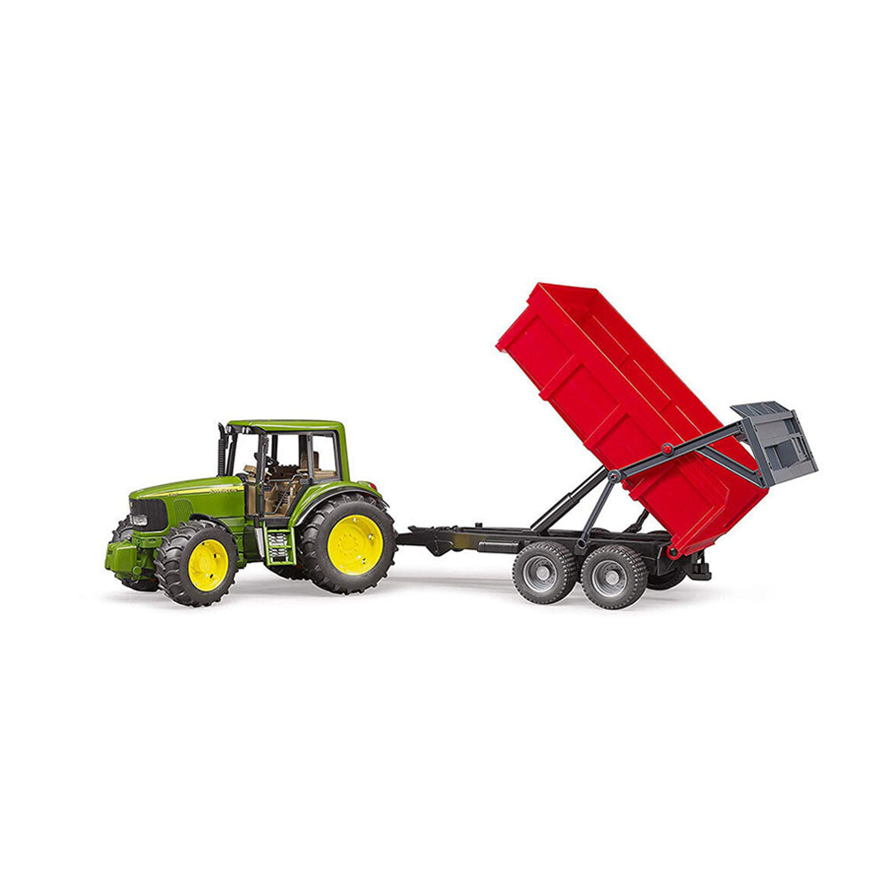 Bruder Licensed 1:16 Scale John Deere 6920 With Tipping Trailer