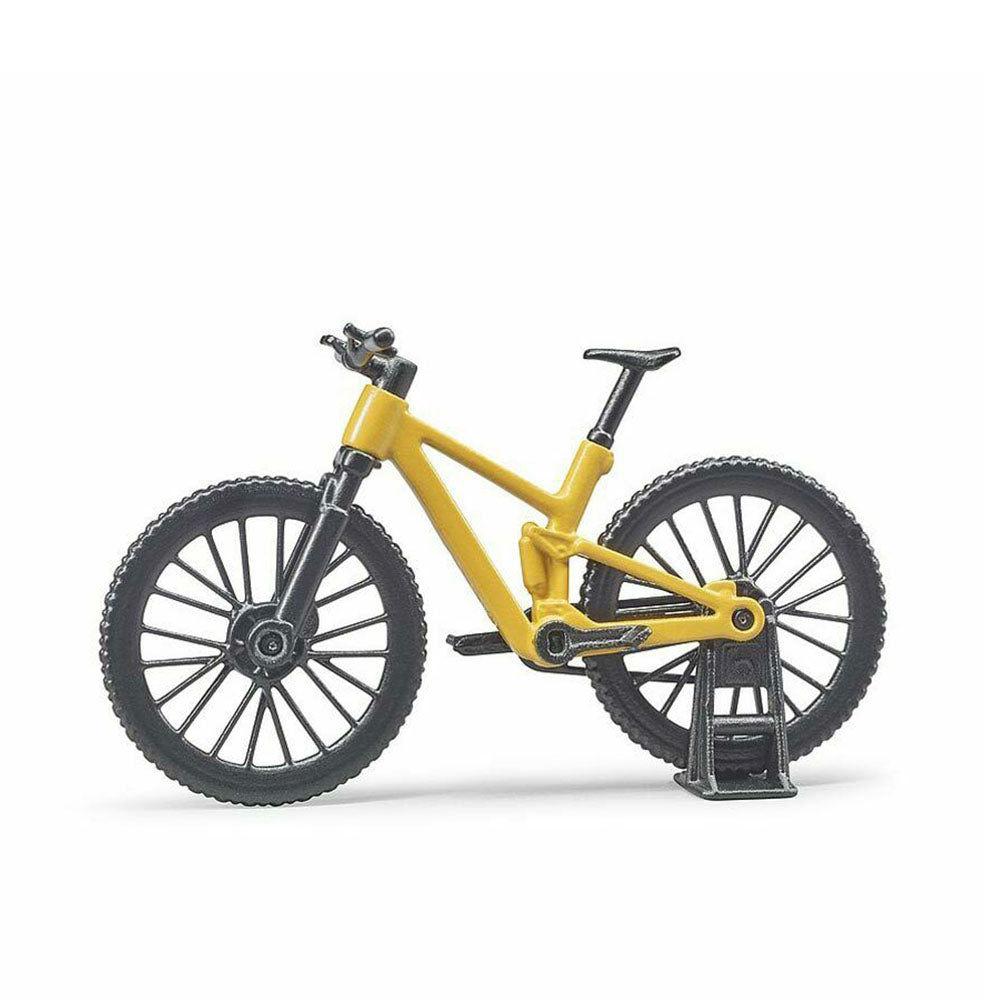 Bruder Licensed 1:16 Scale Mountain Bike With Cyclist Kids Childrens Toy