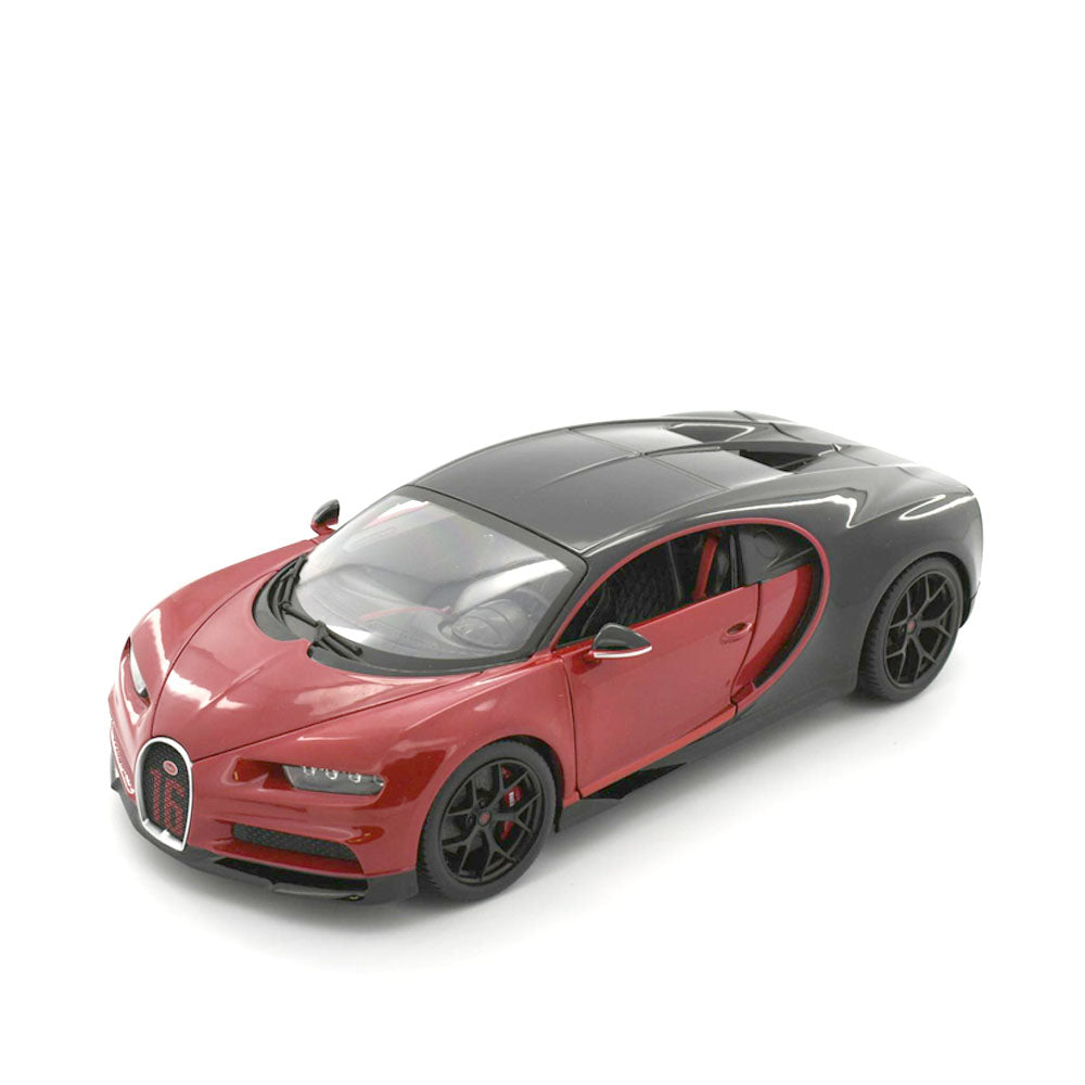 Bburago Licensed 1:18 Scale 2018 Bugatti Chiron Sport Diecast Model Car Red